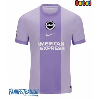 Brighton Tricou Fotbal Replică 2025-26 Barbati Deplasare